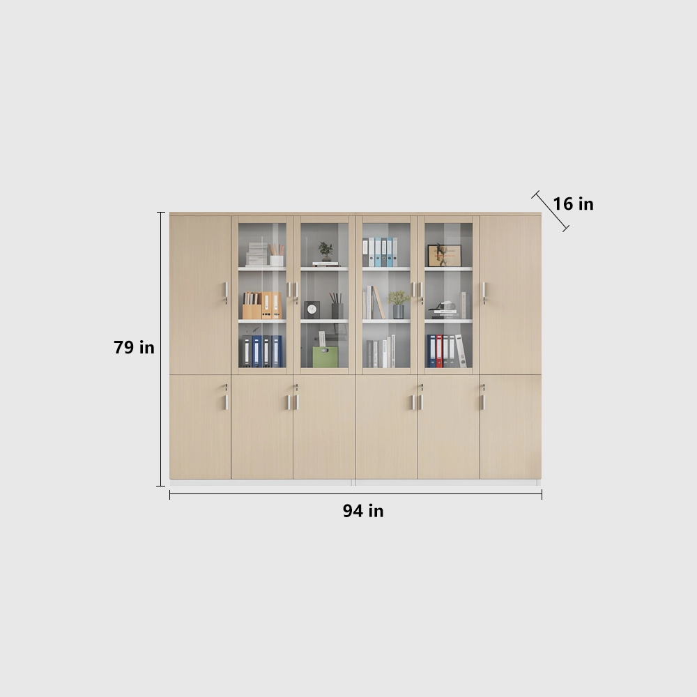 Secure Wooden Filing Cabinet for Office - image 29
