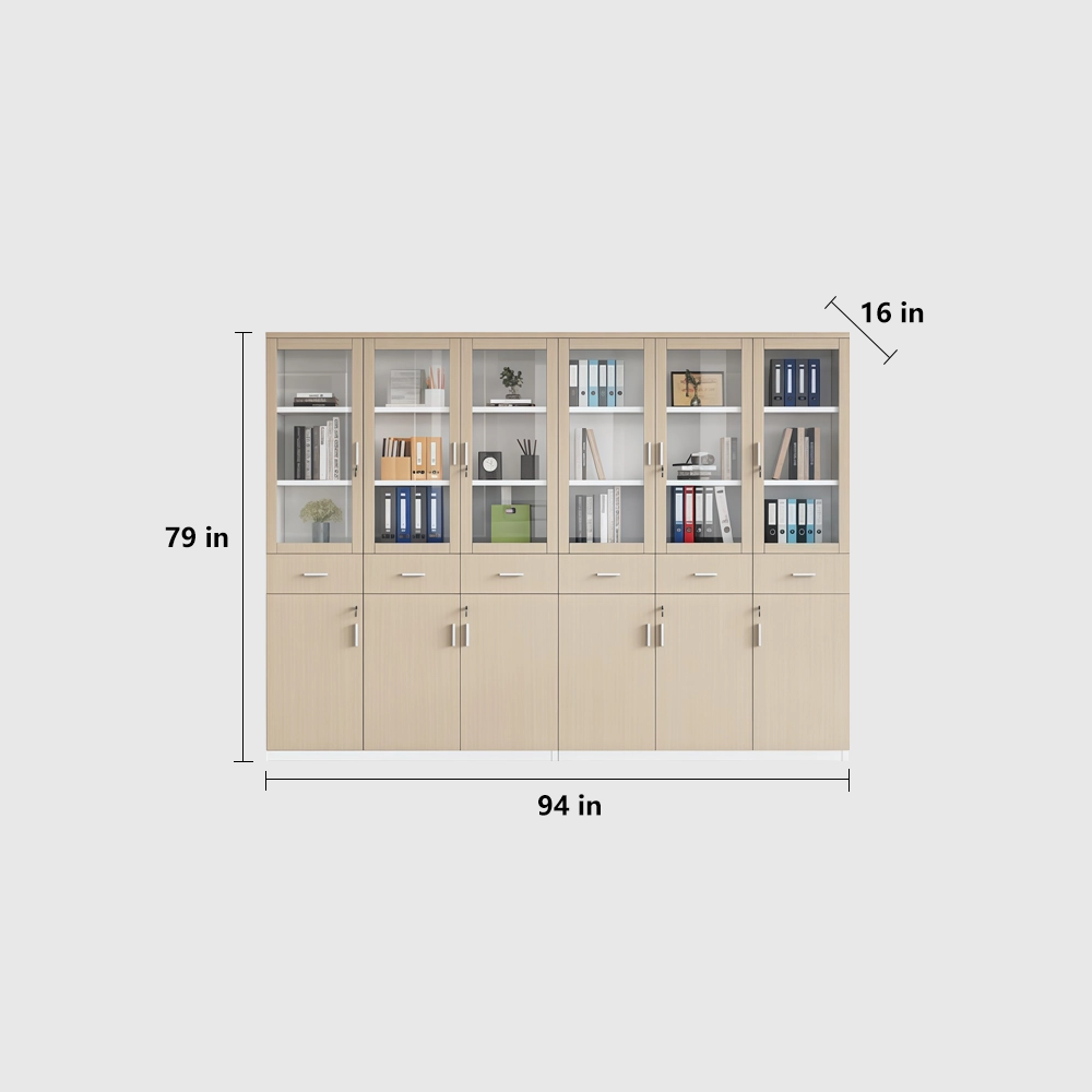 Secure Wooden Filing Cabinet for Office - image 30