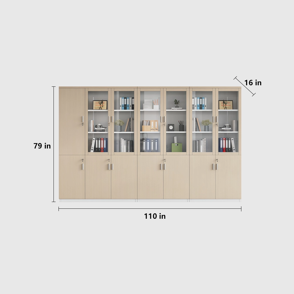Secure Wooden Filing Cabinet for Office - image 33