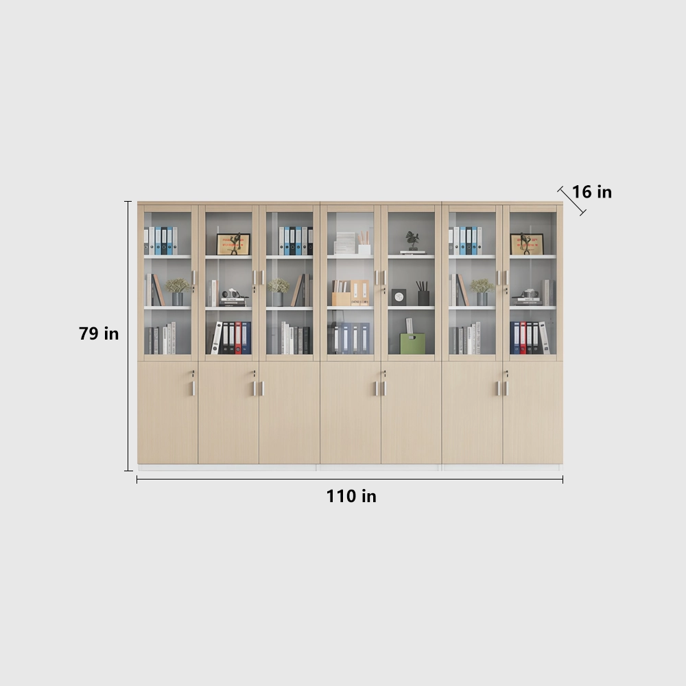 Secure Wooden Filing Cabinet for Office - image 35