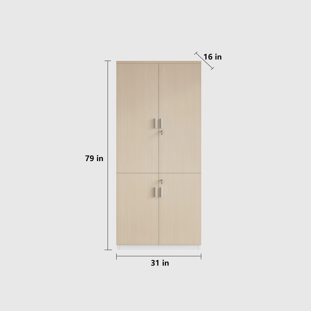 Secure Wooden Filing Cabinet for Office - image 9