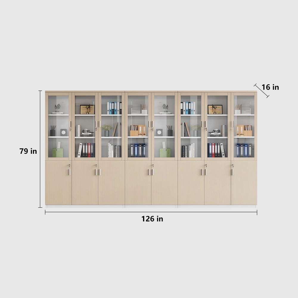 Secure Wooden Filing Cabinet for Office - image 39
