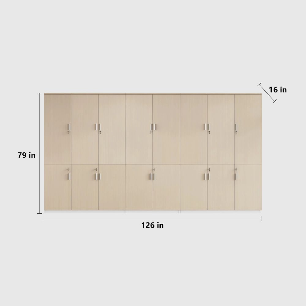 Secure Wooden Filing Cabinet for Office - image 40