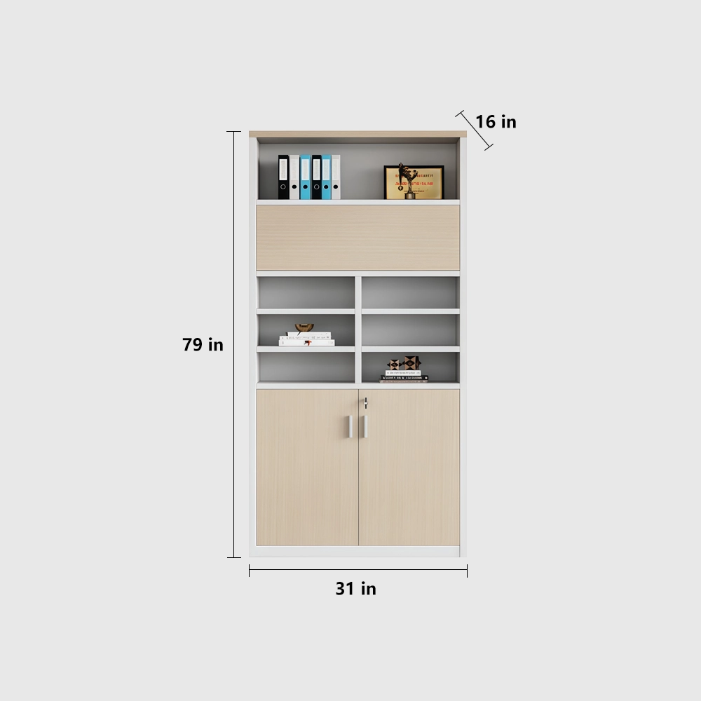 Secure Wooden Filing Cabinet for Office - image 10