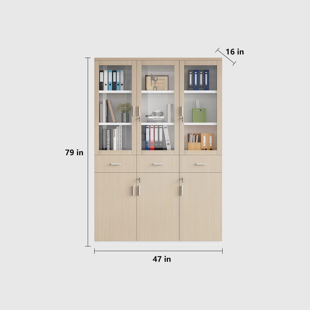 Secure Wooden Filing Cabinet for Office - image 14