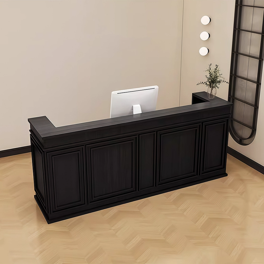 Simple Glossy Front Desk for Stores & Salons - image 2