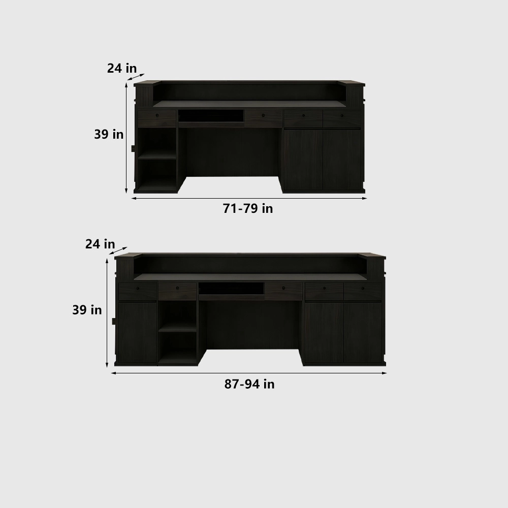 Simple Glossy Front Desk for Stores & Salons - image 8