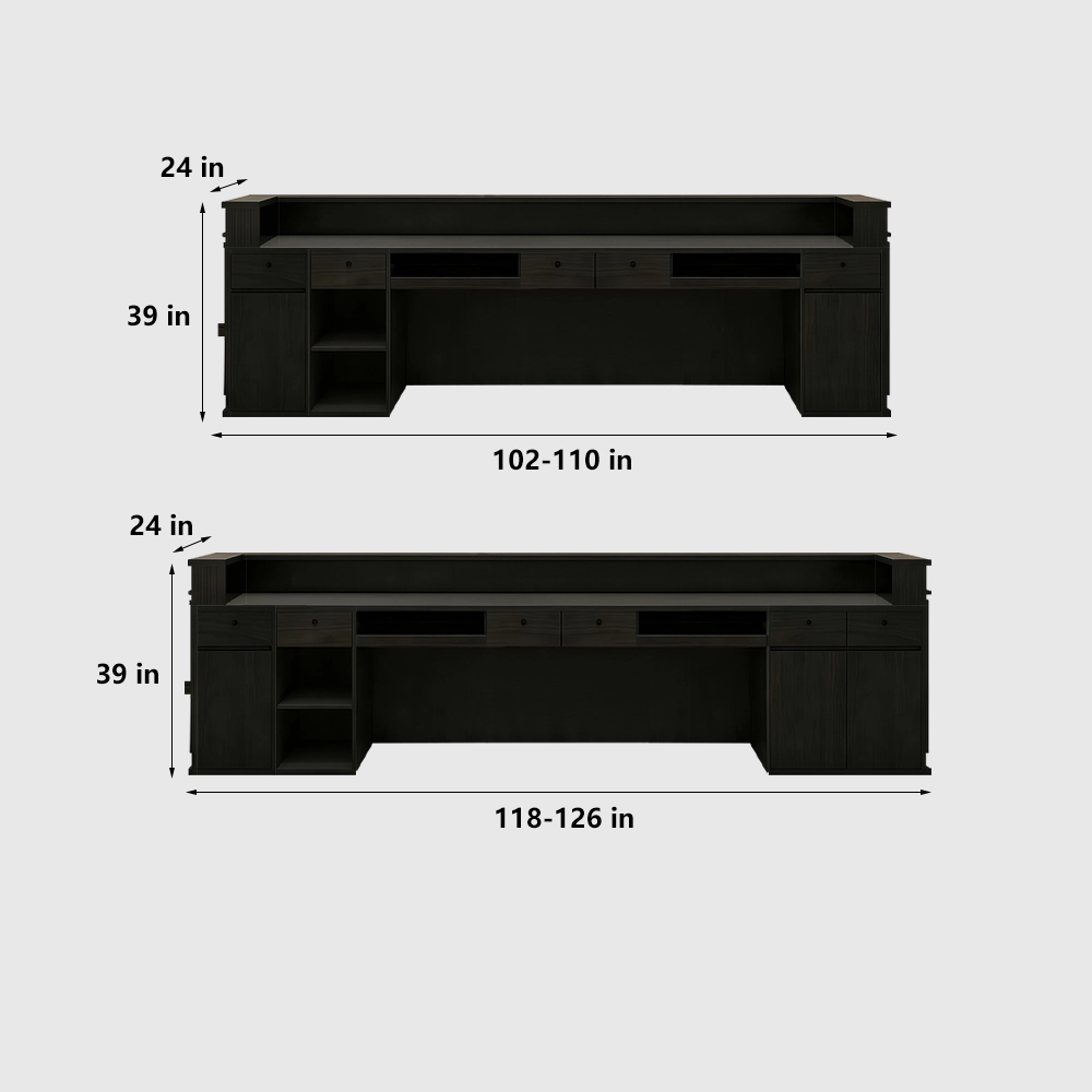 Simple Glossy Front Desk for Stores & Salons - image 9