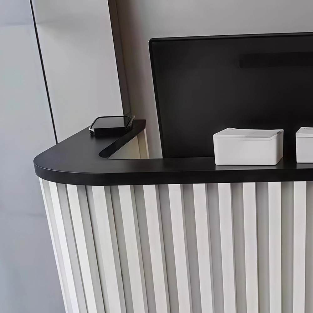 Sleek Modern Reception Desk for Small Consultations - image 4