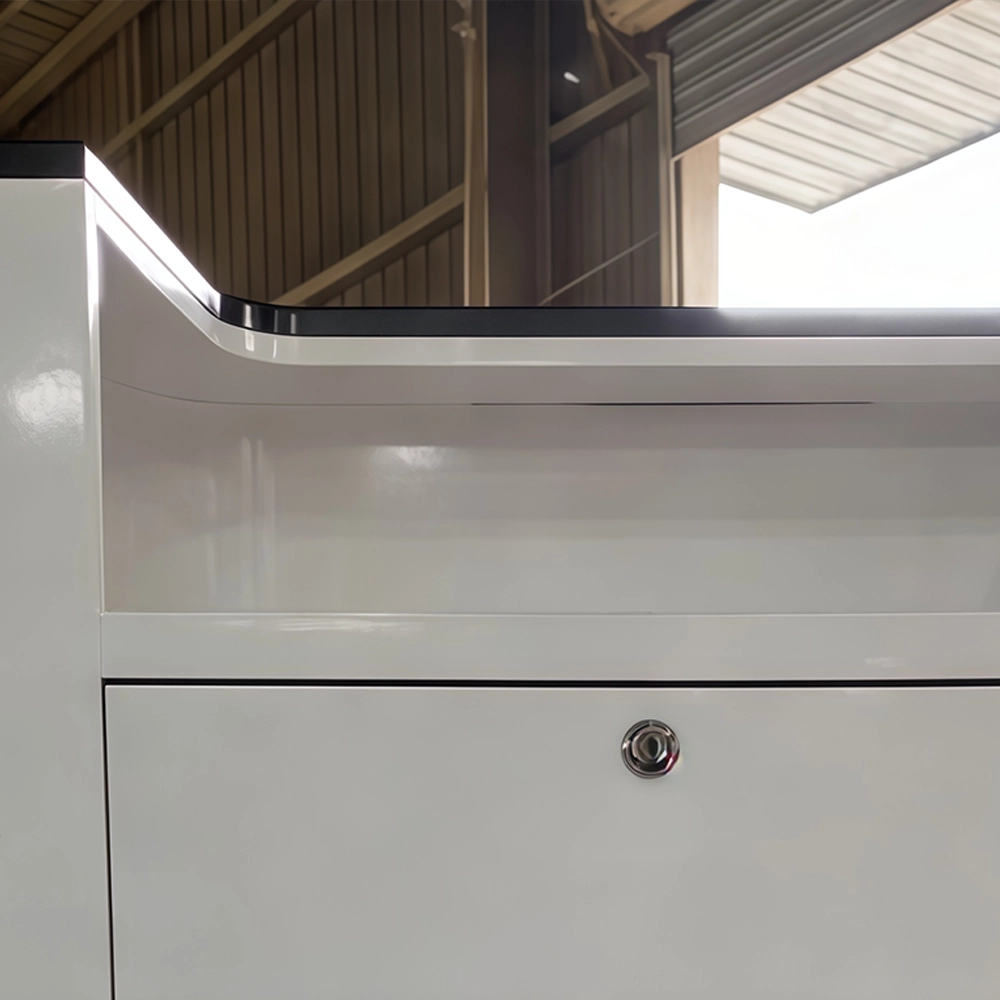 Sleek Modern Reception Desk for Small Consultations - image 5