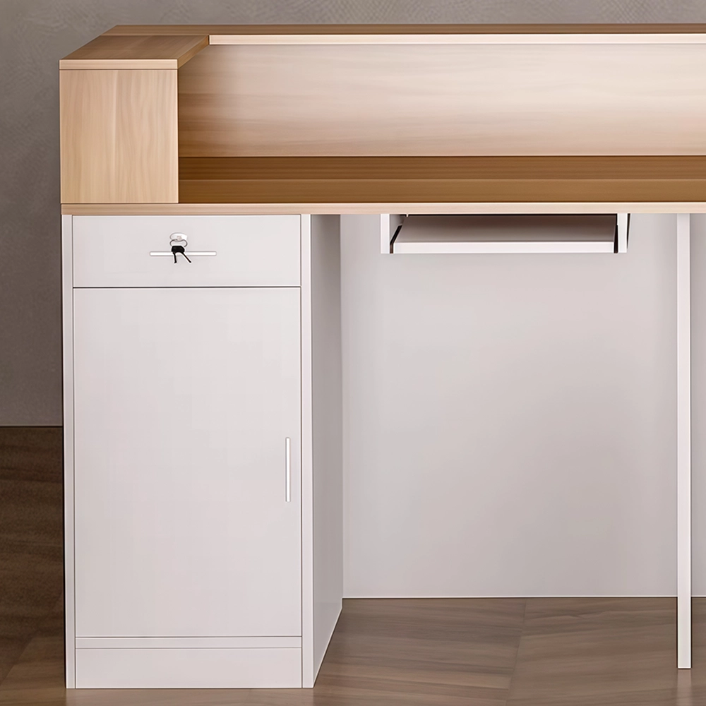 Small Modern Front Counter with Storage Cabinet - image 5