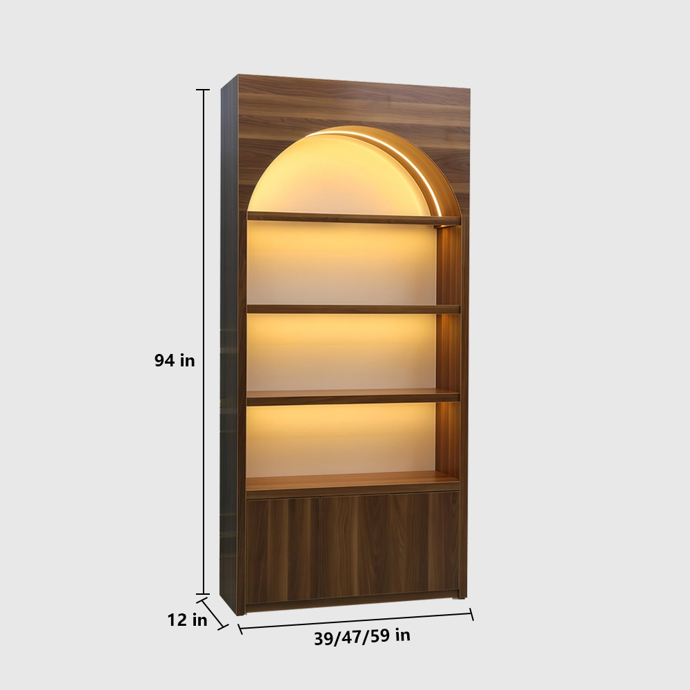 Curved Top Cabinet for Wine Tea & Cigars - image 10
