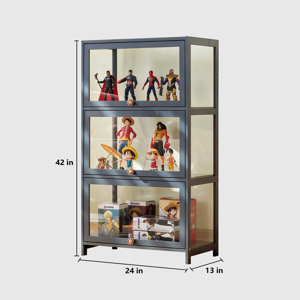 Clear Glass-Like Display Case for Toy Collectibles - image 19