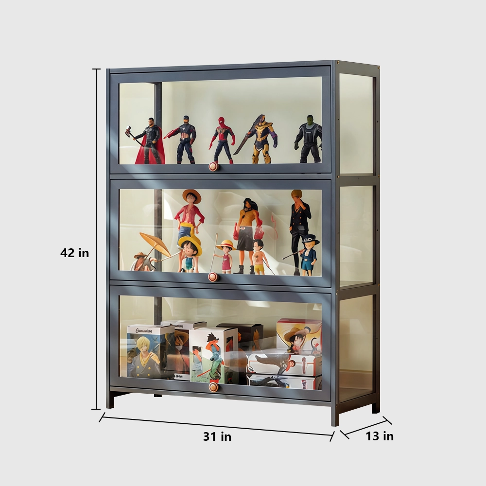 Clear Glass-Like Display Case for Toy Collectibles - image 21