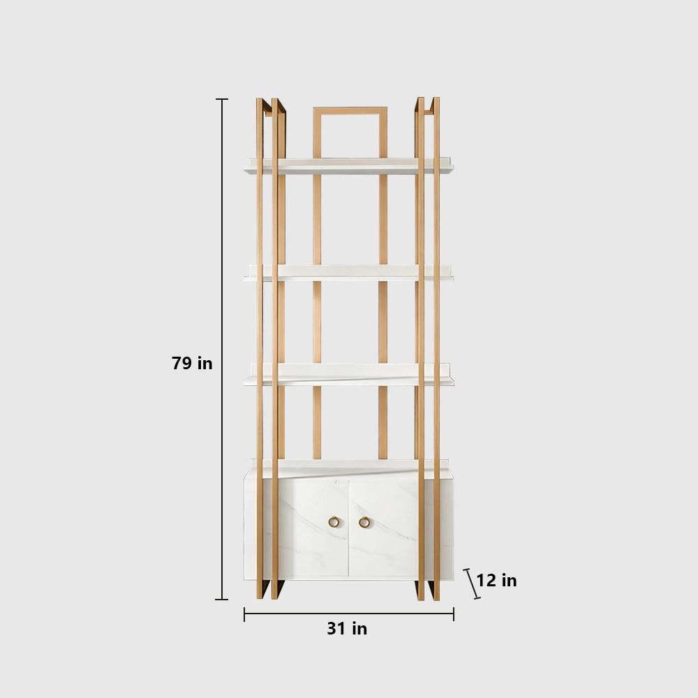 Minimalist Lighted Display Shelf for Beauty Salon - image 14