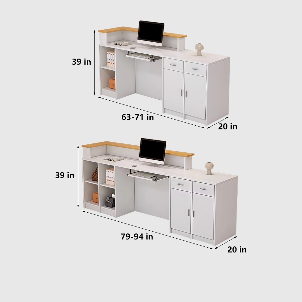 Minimalist Modern Front Desk for Retail and Salons - image 7
