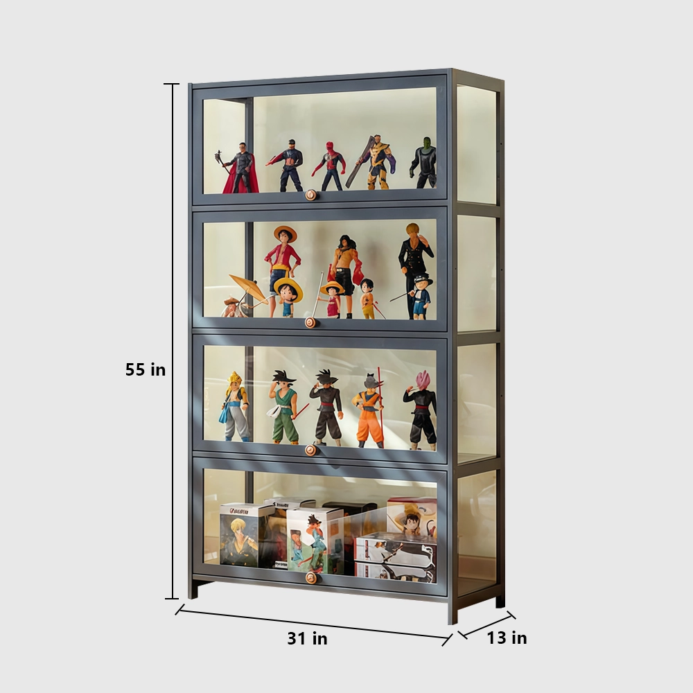 Clear Glass-Like Display Case for Toy Collectibles - image 26