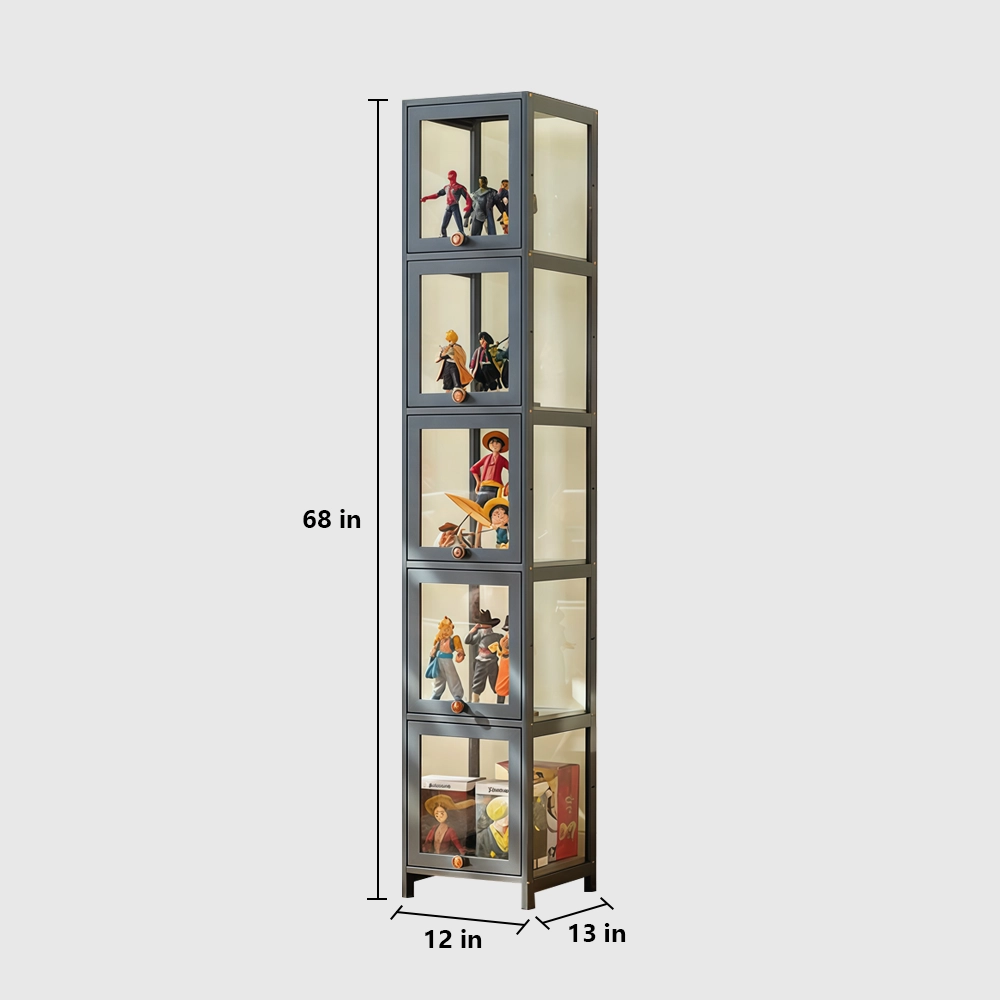 Clear Glass-Like Display Case for Toy Collectibles - image 27