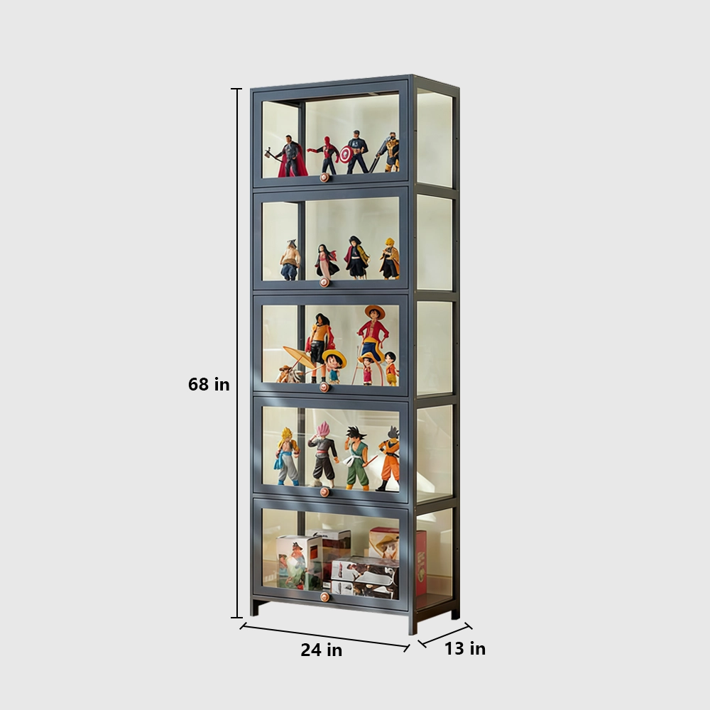 Clear Glass-Like Display Case for Toy Collectibles - image 29