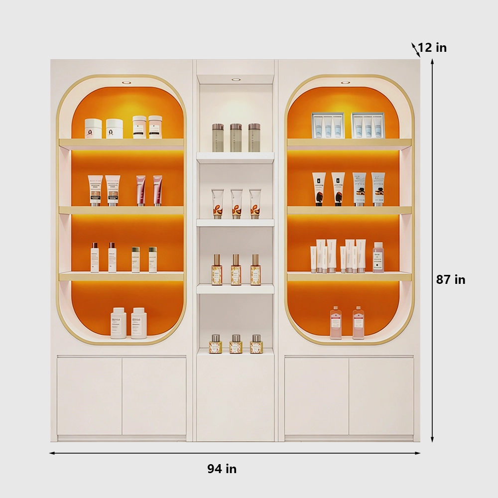 Premium Skincare Display Cabinet with LED Lights - image 12