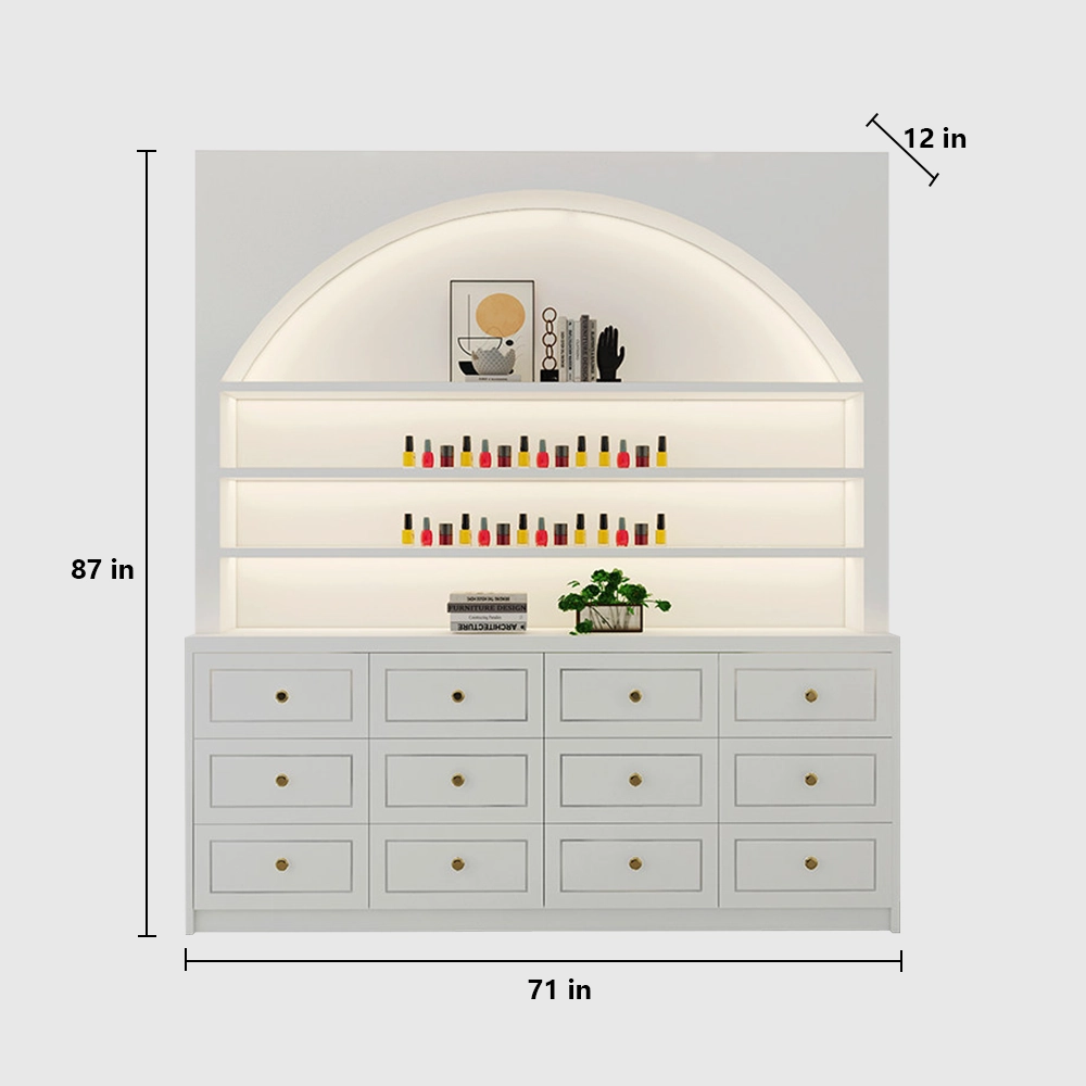 Nail Polish Display Cabinet for Beauty Salon - image 10