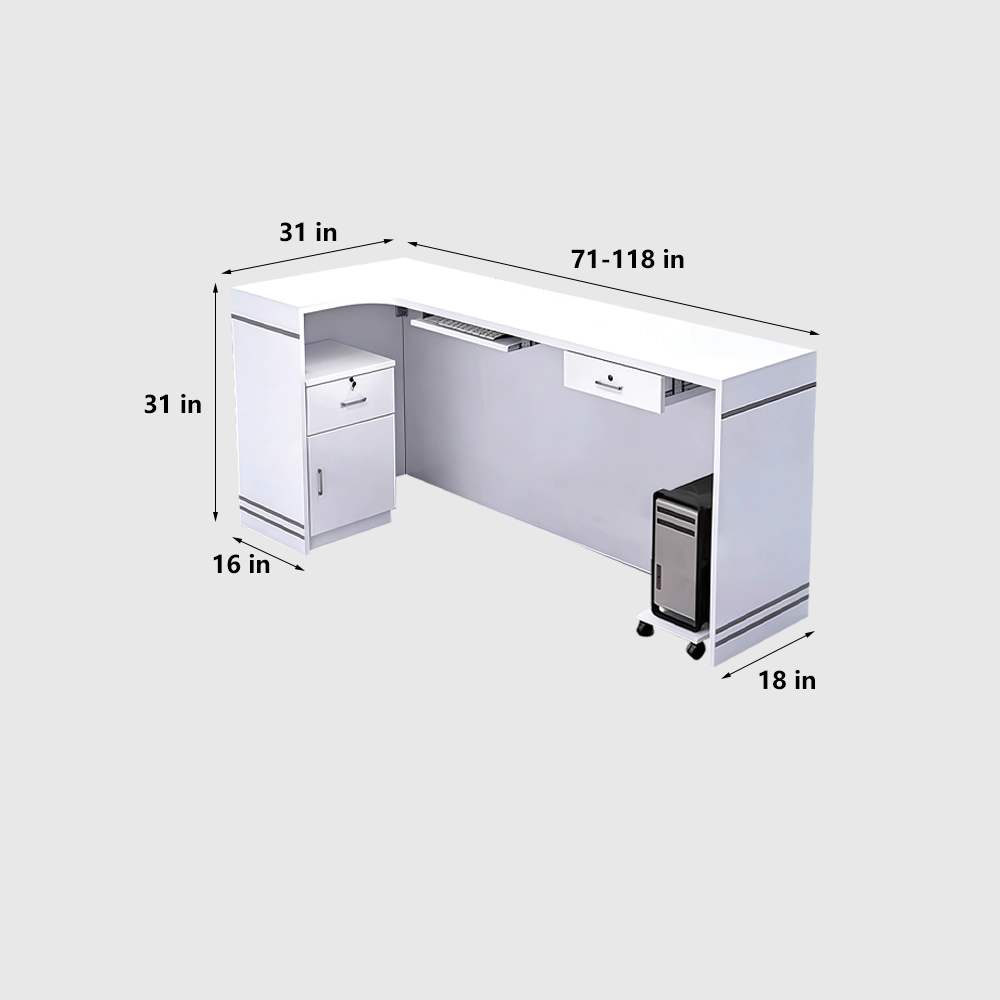 Corner Bar Counter for Retail & Drink Shops - image 6