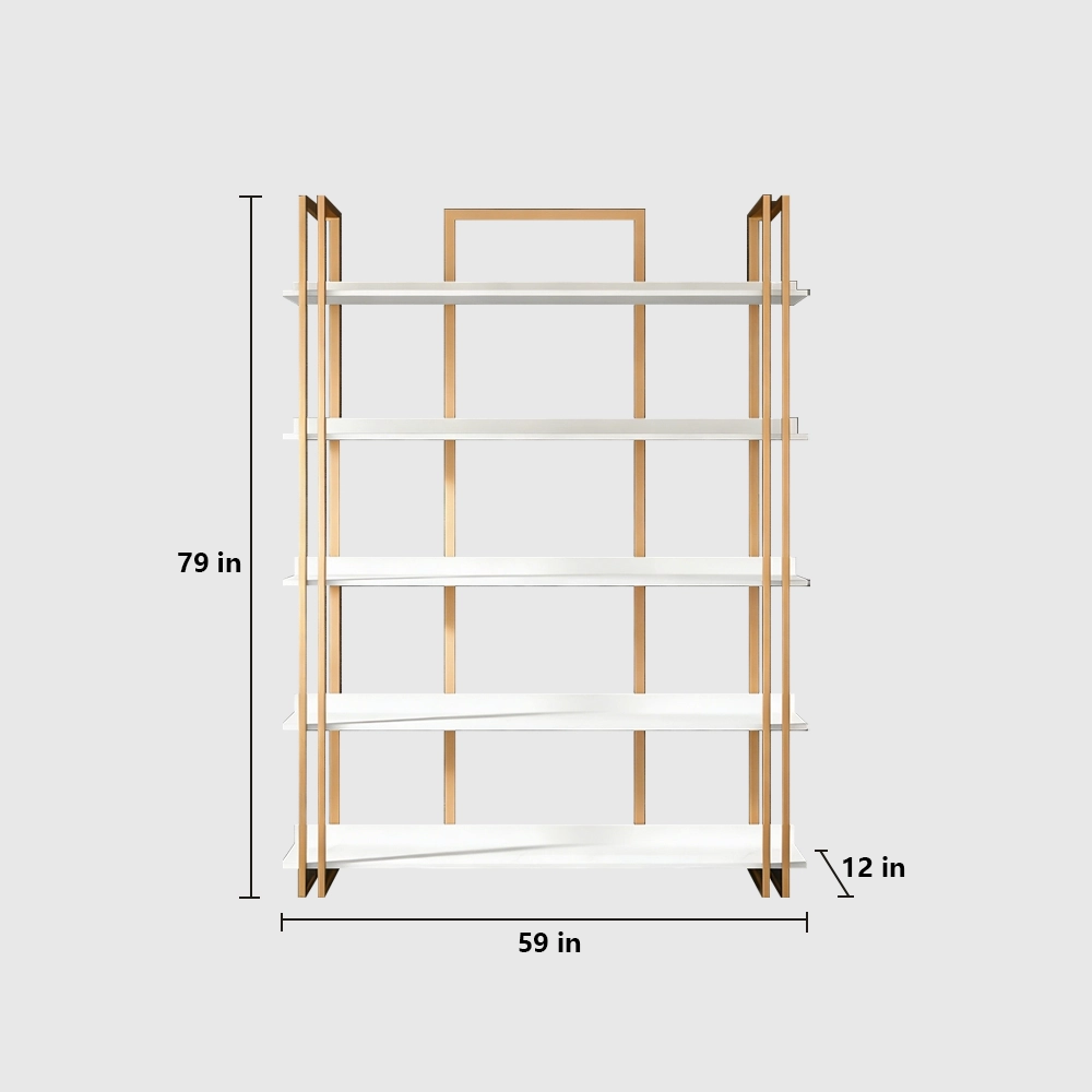 Minimalist Lighted Display Shelf for Beauty Salon - image 17