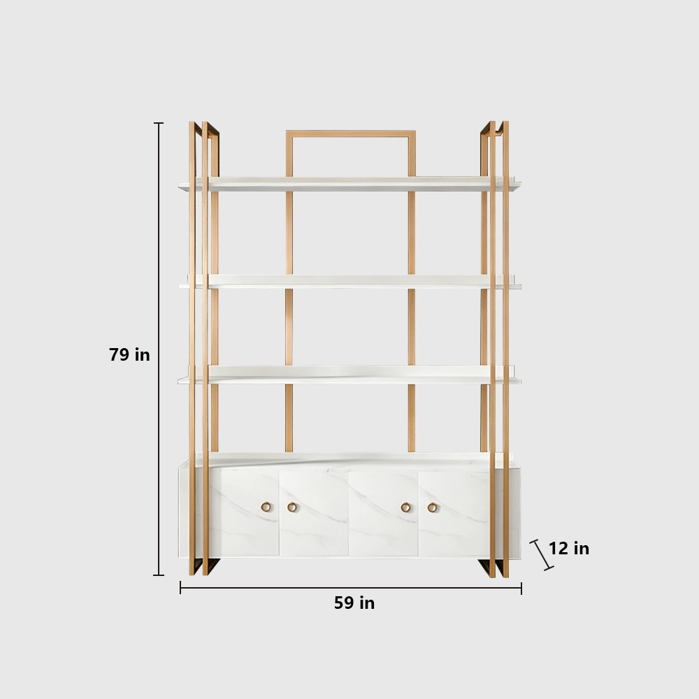 Minimalist Lighted Display Shelf for Beauty Salon - image 18