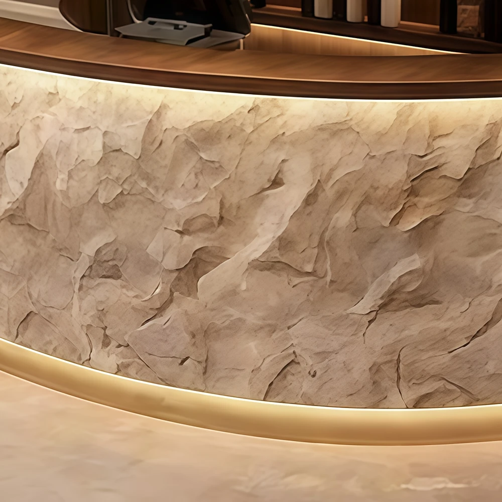 Vintage Curved Bar Counter for Pubs & Coffee Shops - image 4