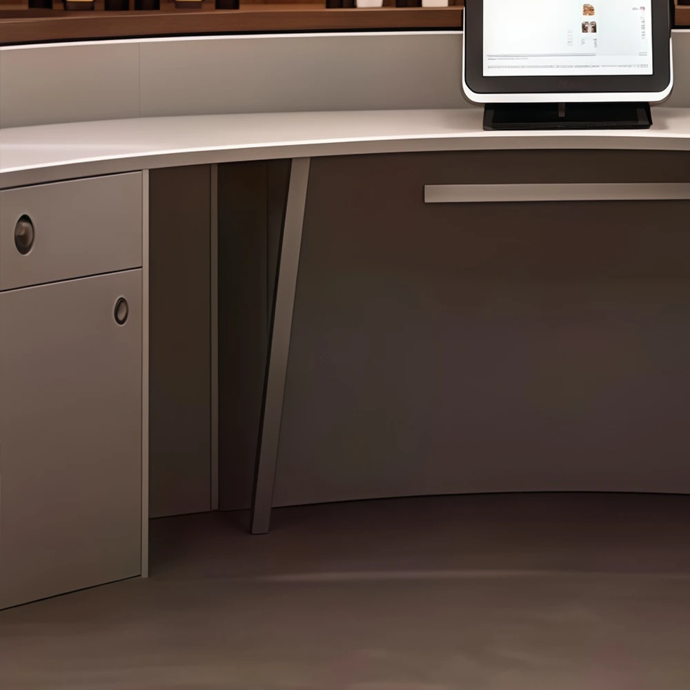 Vintage Curved Bar Counter for Pubs & Coffee Shops - image 5