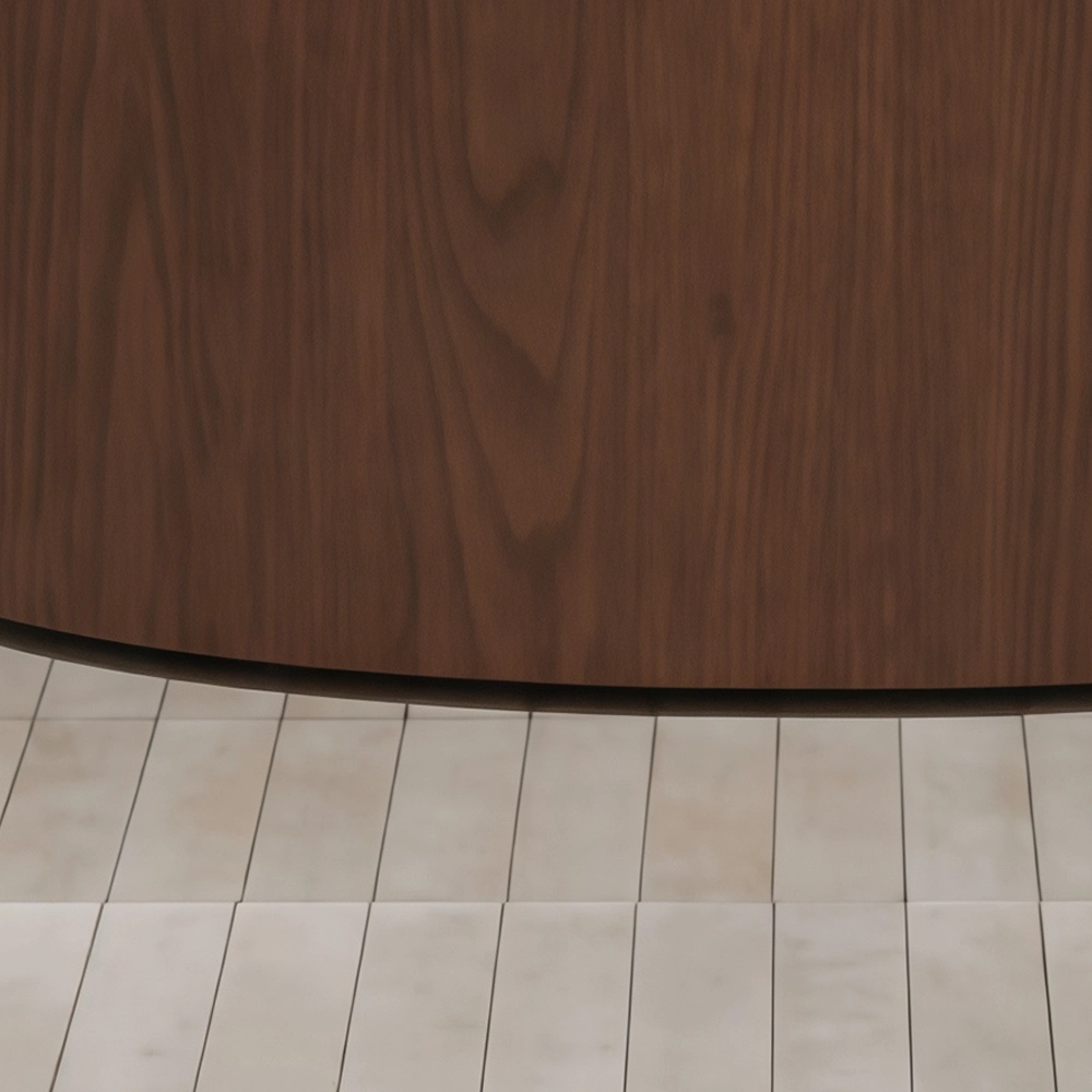 Walnut Oval Counter for Boutique & Clothing Stores - image 3