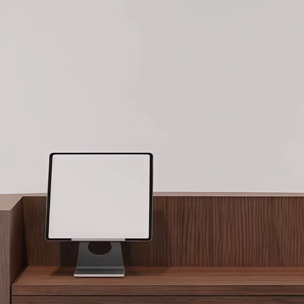 Walnut Oval Counter for Boutique & Clothing Stores - image 5