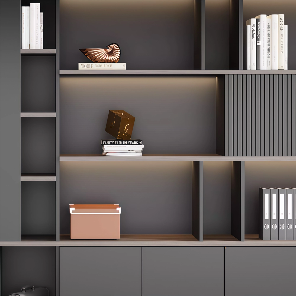 Wood Bookcases and Storage Cabinets for Offices - image 5