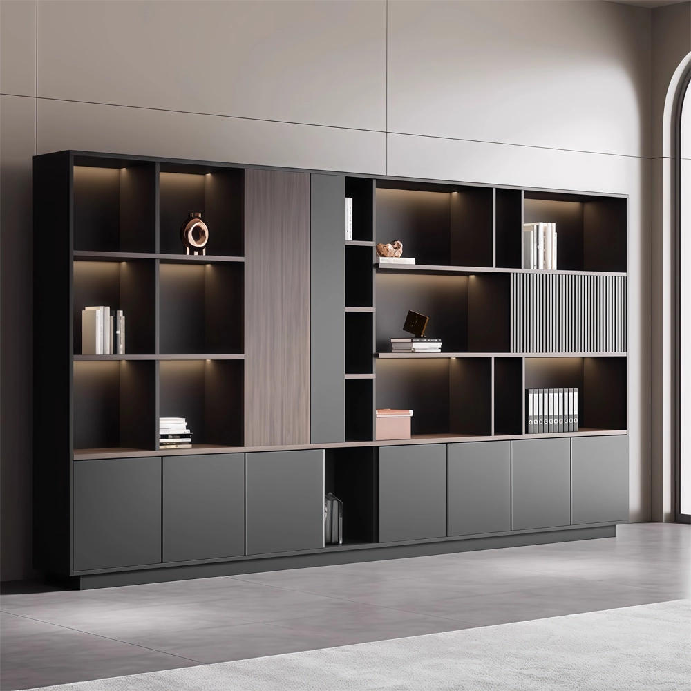 Wood Bookcases and Storage Cabinets for Offices - image 2