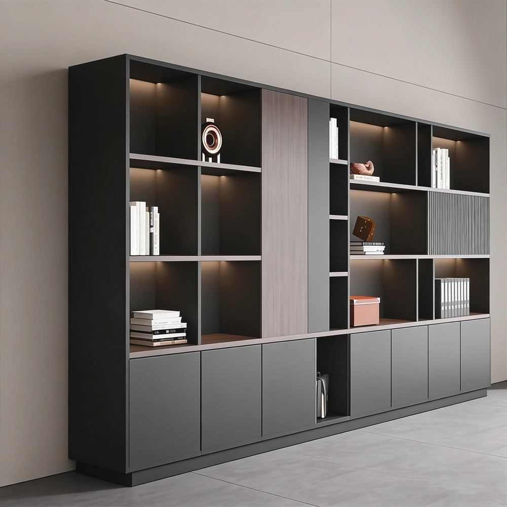 Wood Bookcases and Storage Cabinets for Offices - image 3