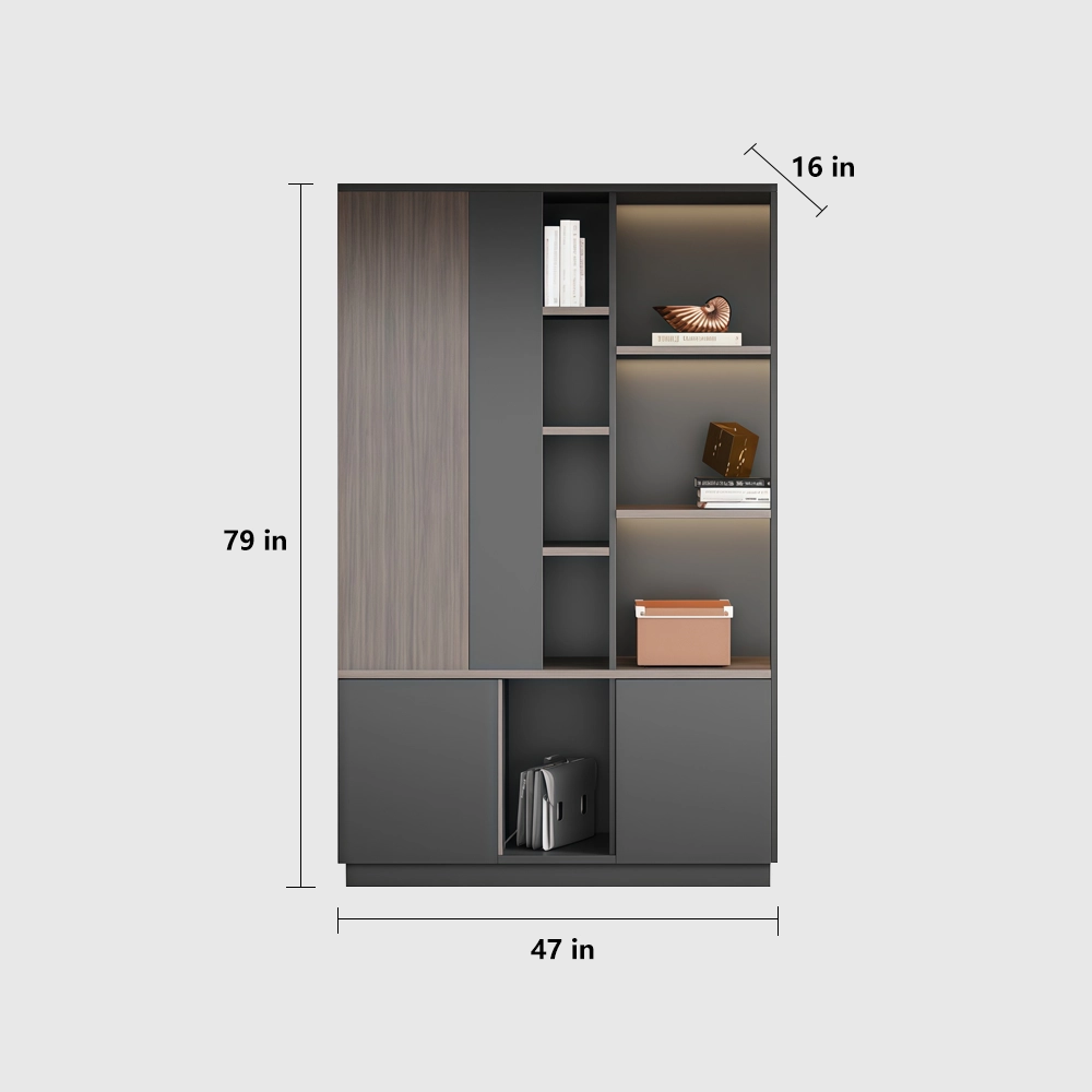 Wood Bookcases and Storage Cabinets for Offices - image 8