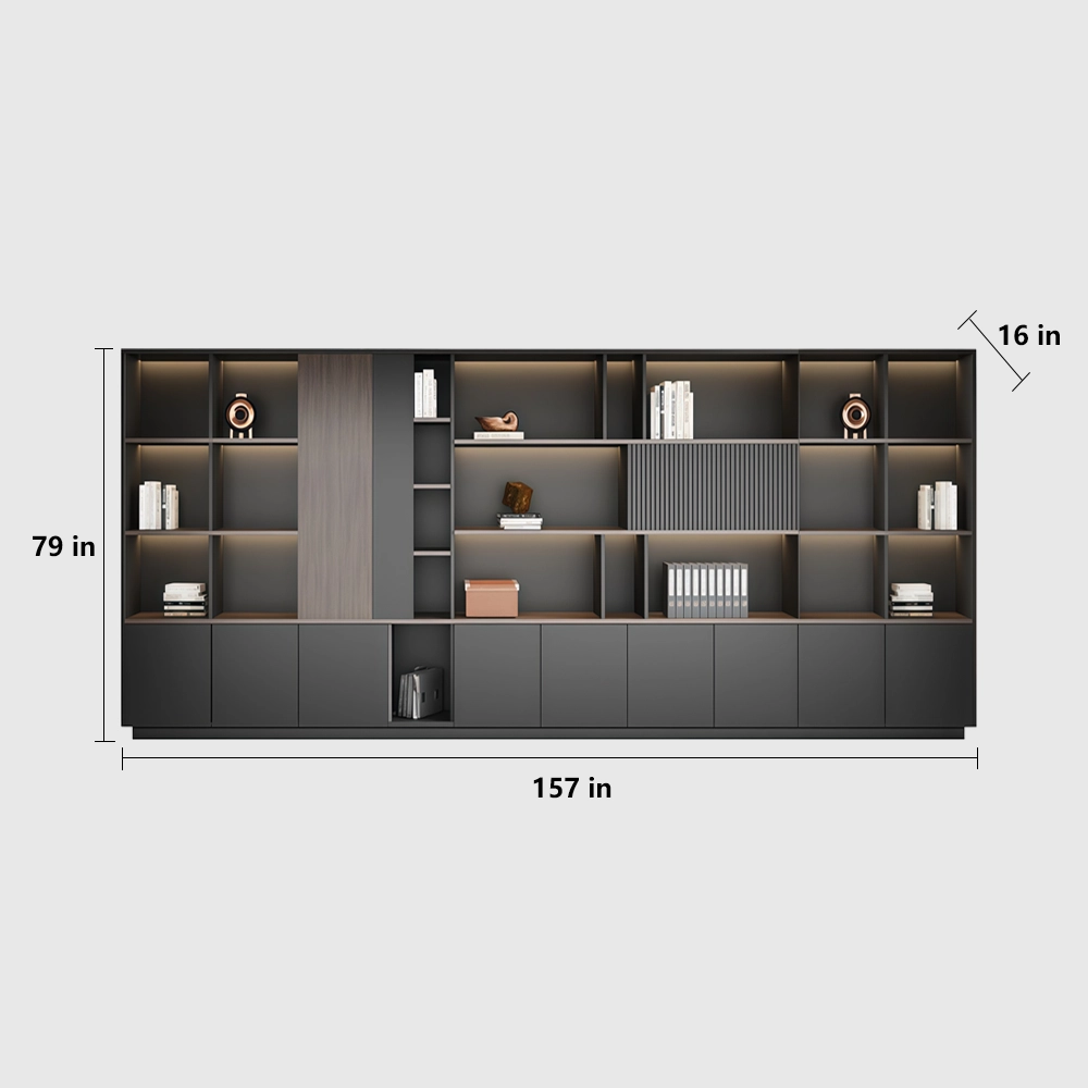 Wood Bookcases and Storage Cabinets for Offices - image 14