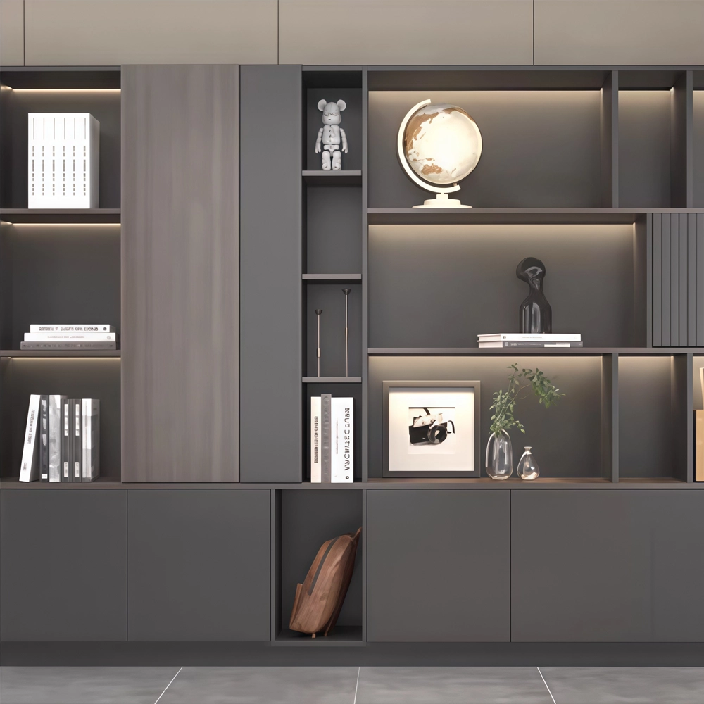 Wooden Filing Cabinet for Office Display & Storage - image 4