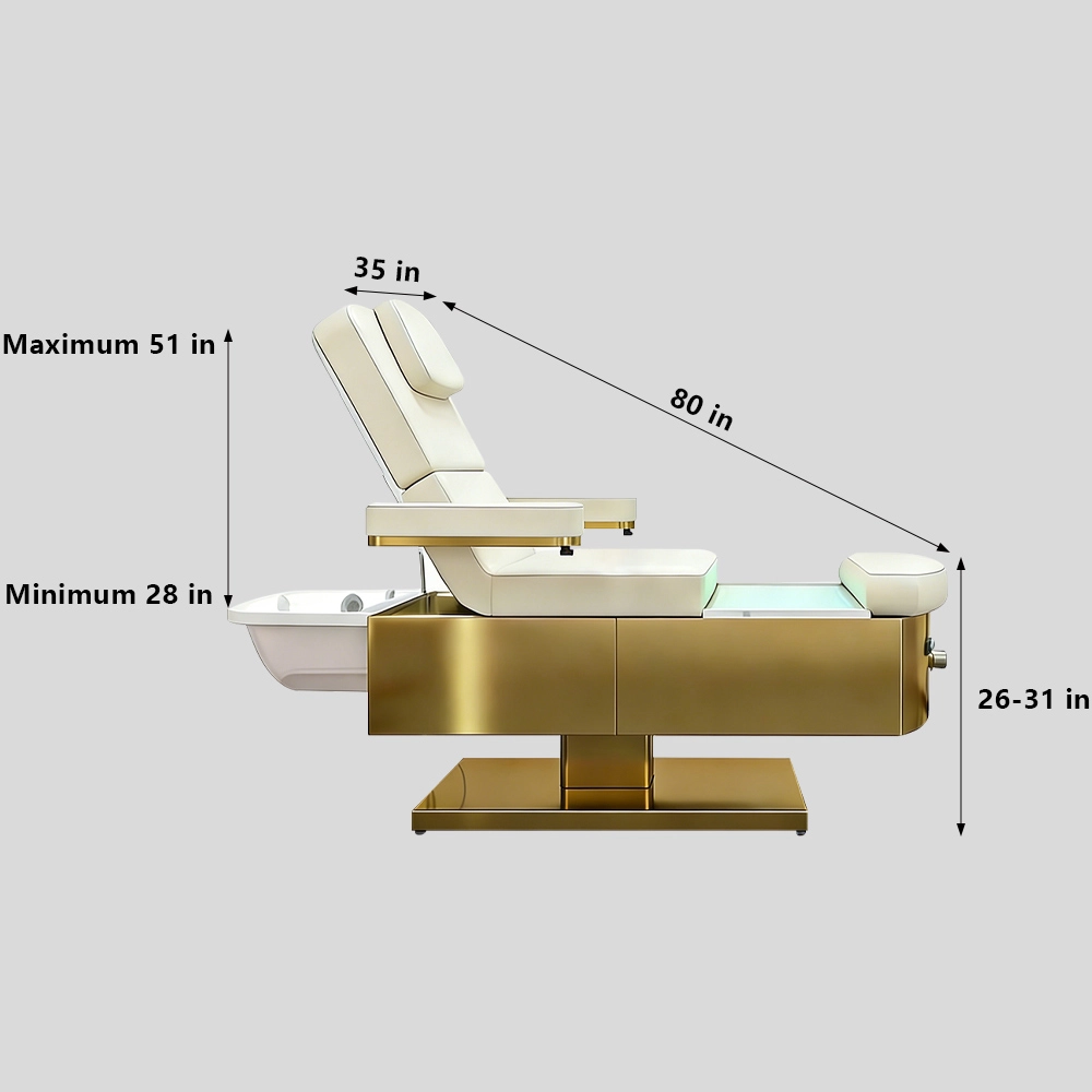 Shampoo Bed with Water Circulation System - image 6