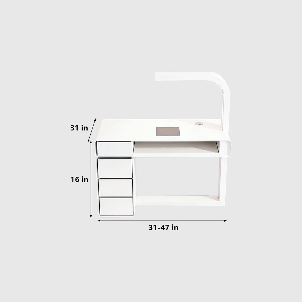 Ins Style Nail Table with Vacuum Light - image 6