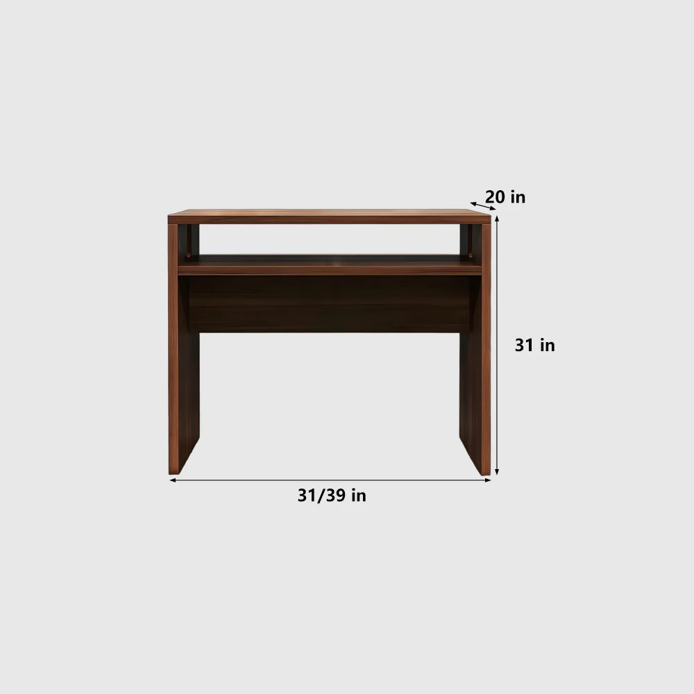 Antique Style Nail Station with Shelves - image 7