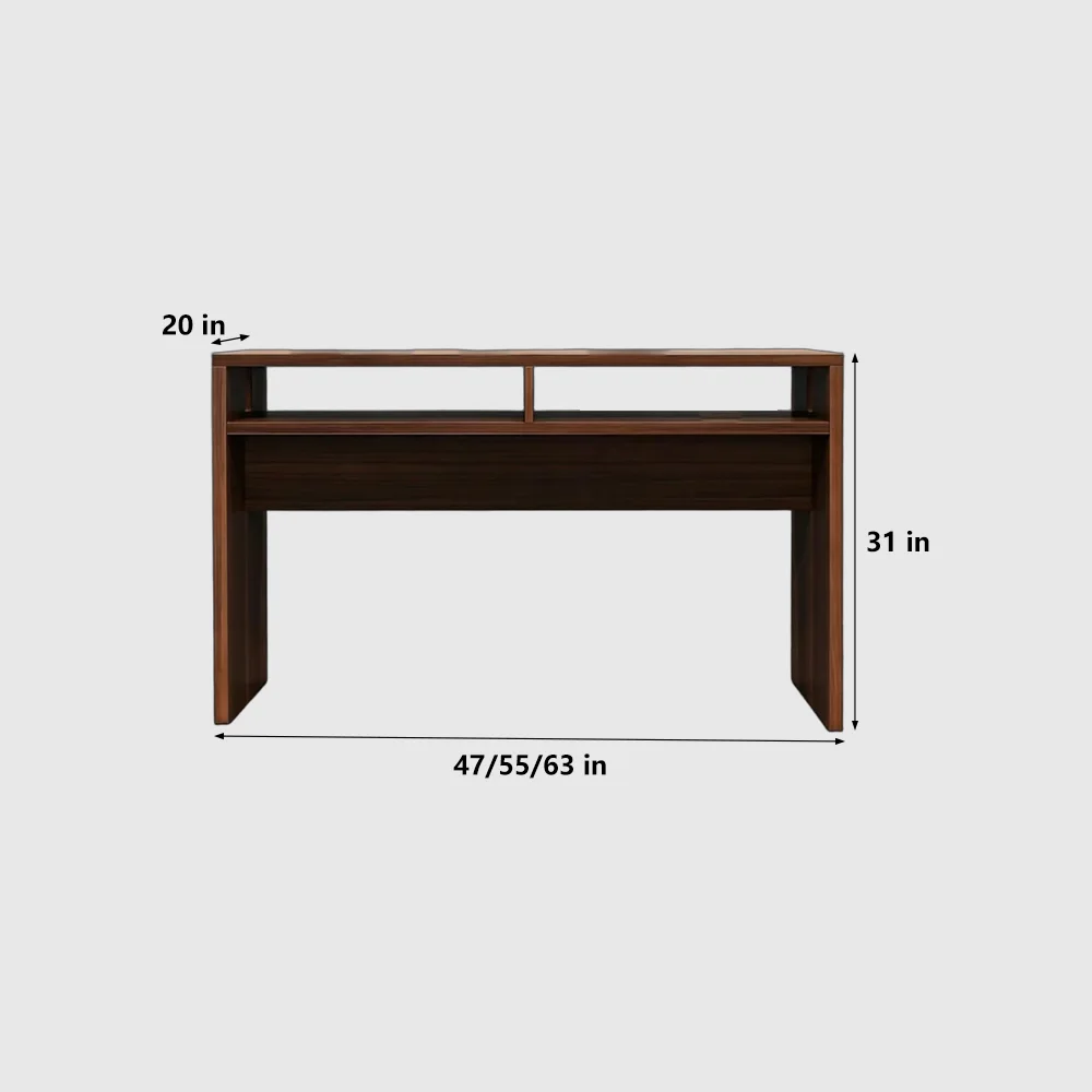 Antique Style Nail Station with Shelves - image 9