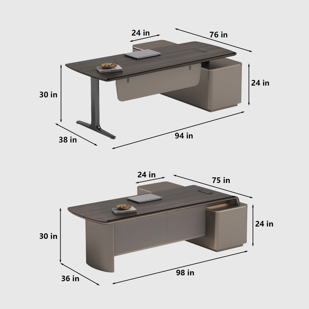 A Luxurious and Exquisite Executive Desk - image 7