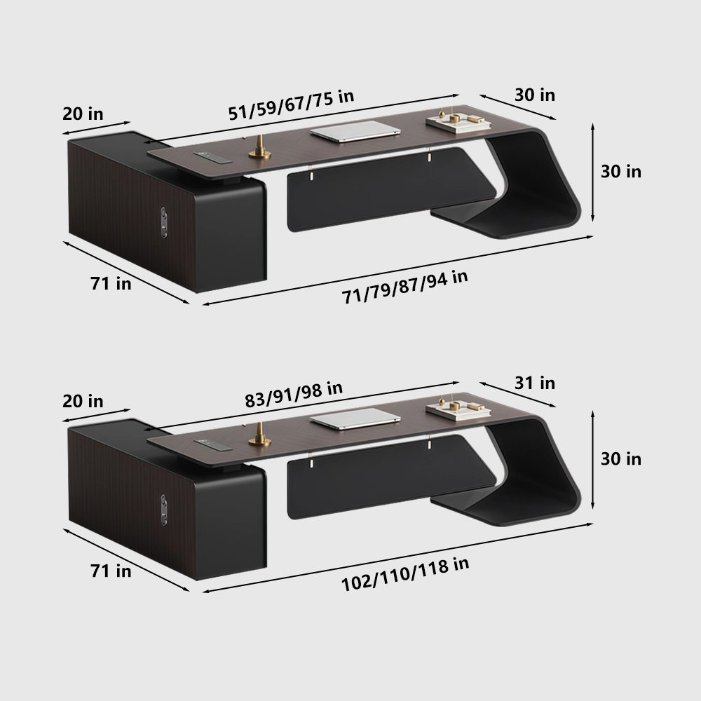 Designer Luxury Office Desk for Home & Executive Office - image 7