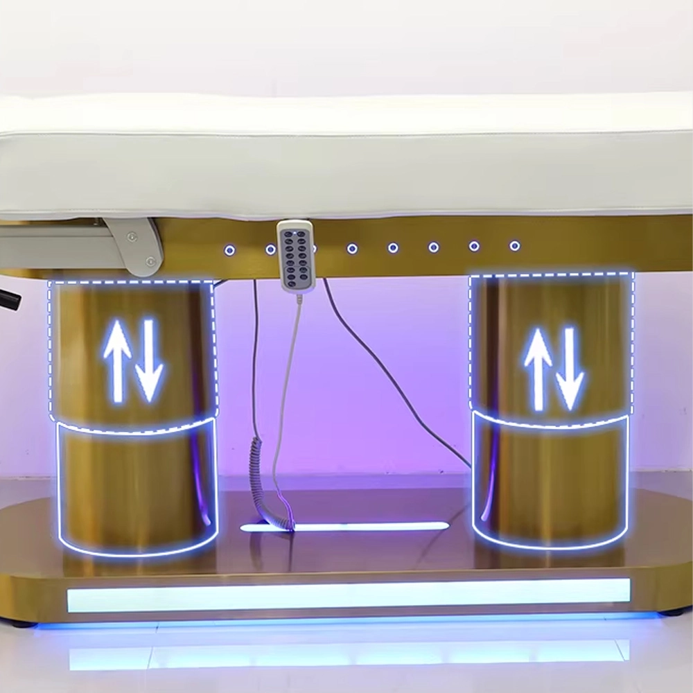 Adjustable Height Spa Table for Beauty Salon - image 4