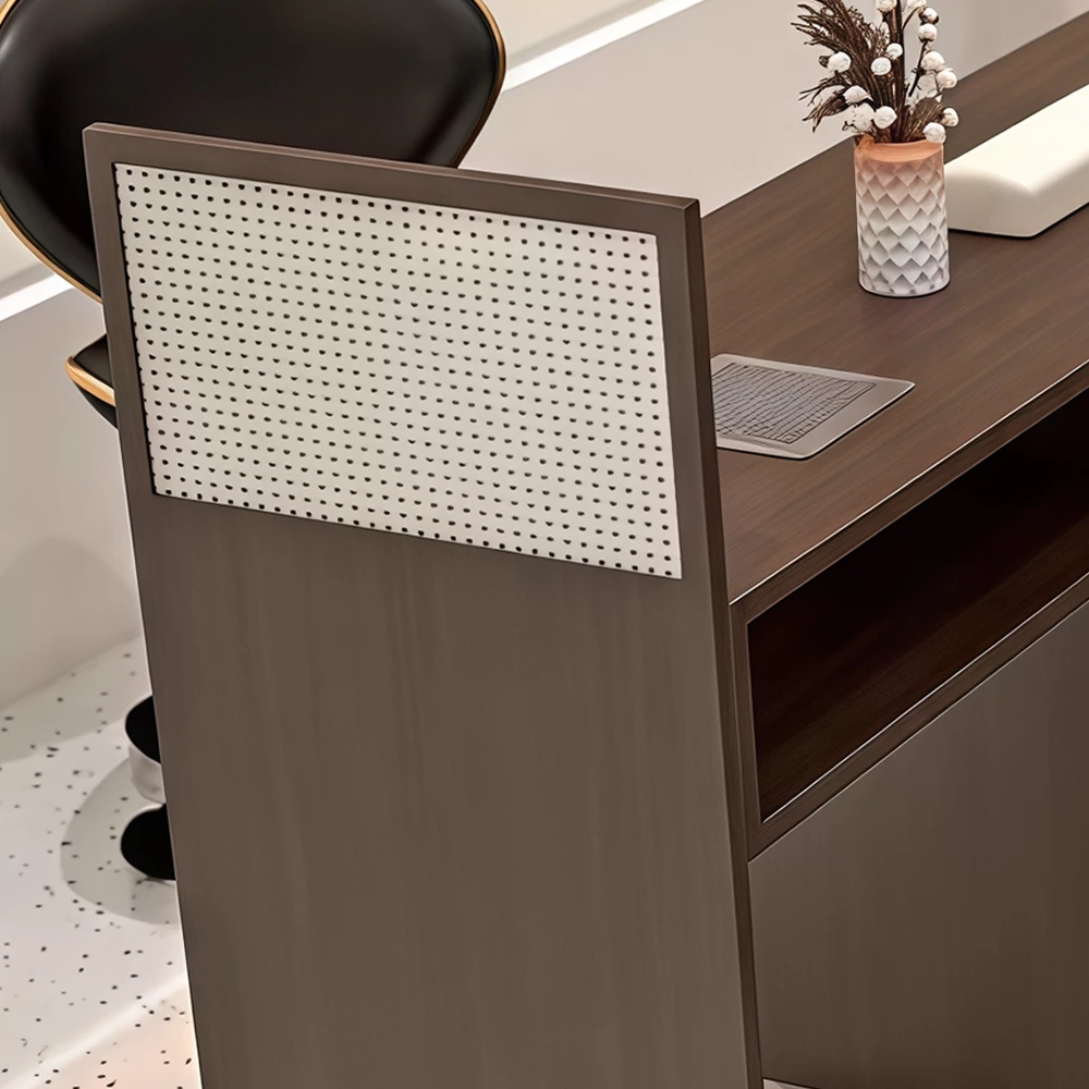 Classical Nail Table with High Side Panels and Vacuum - image 4