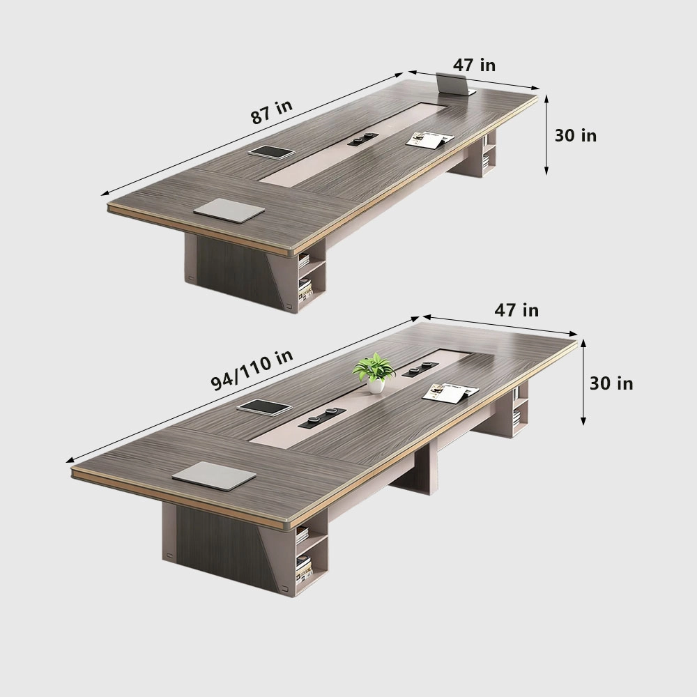 Modern Long Conference Table for Business Meetings - image 7