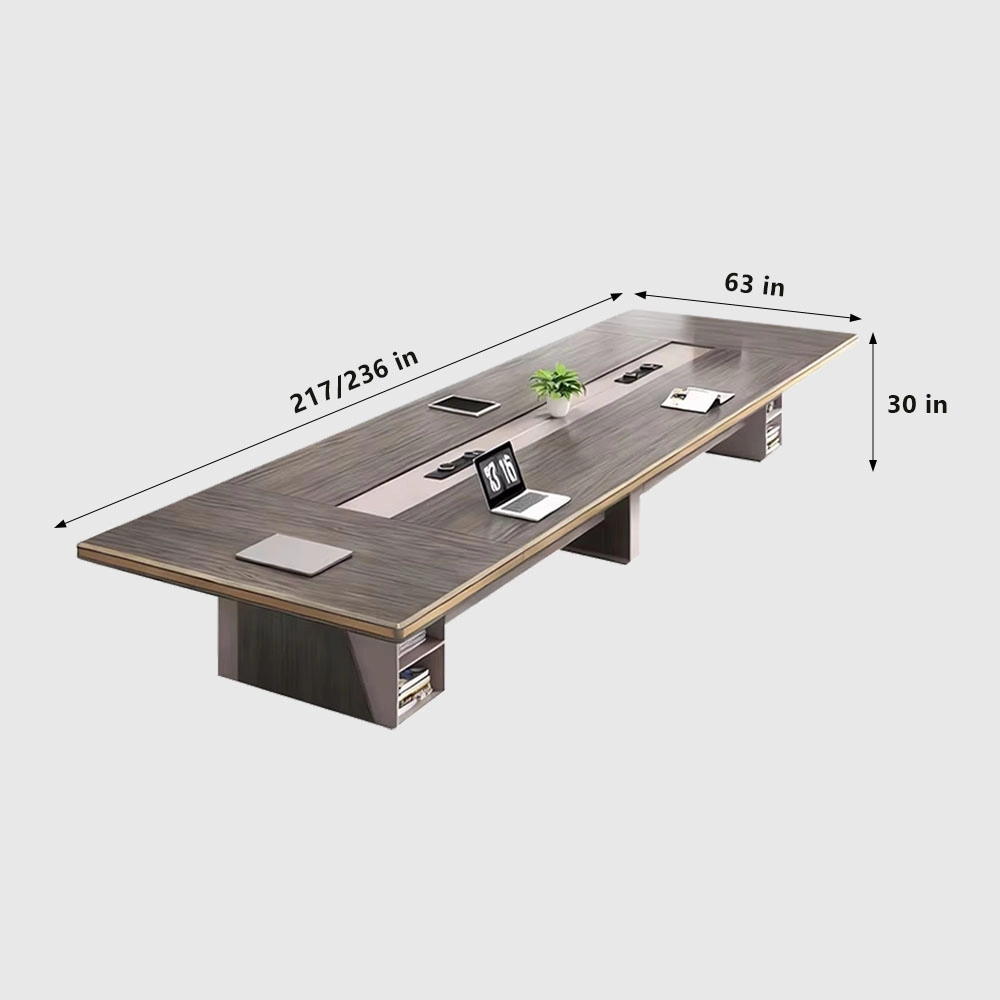Modern Long Conference Table for Business Meetings - image 9