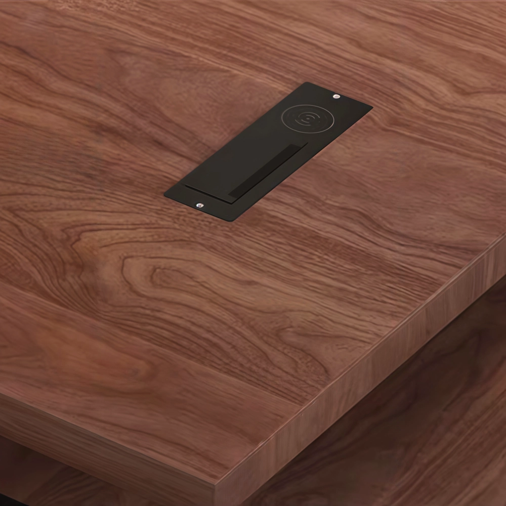 Creative Solid Wood Desk with Side Storage - image 6