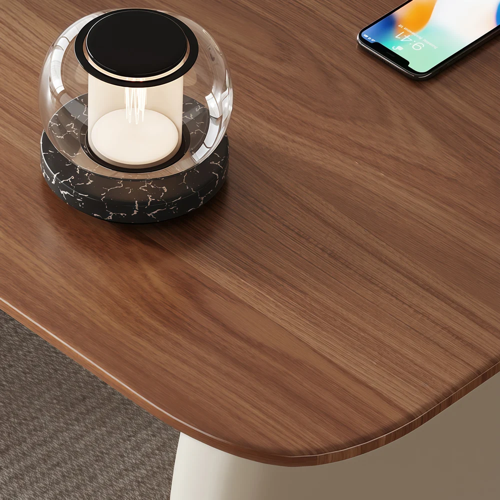 Retro  Corner Desk Modern Light Luxury  Desk - image 4